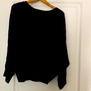 Black cocoon sweater size M/L